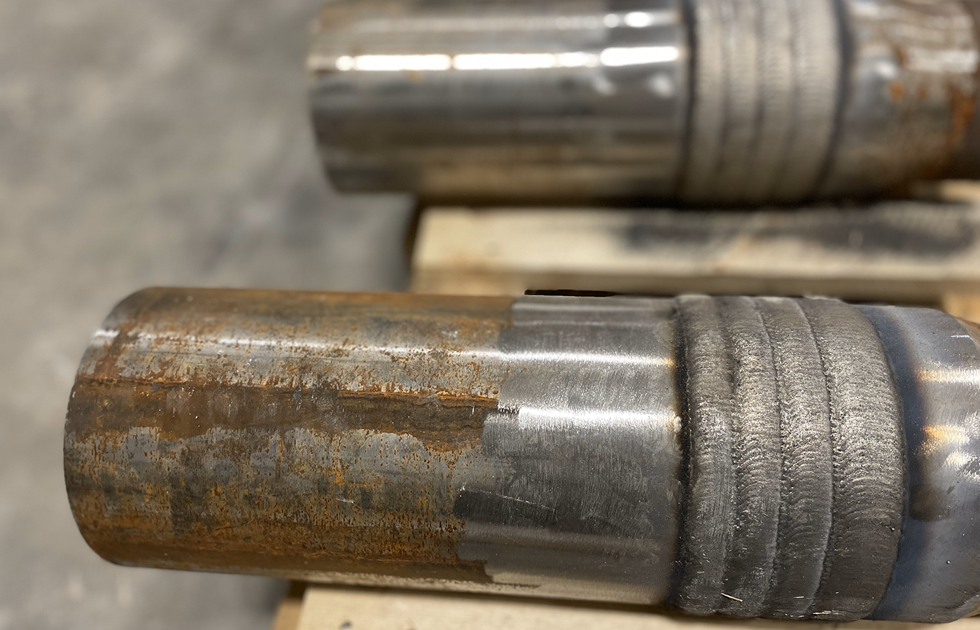 heatless hardbanding 500xt example