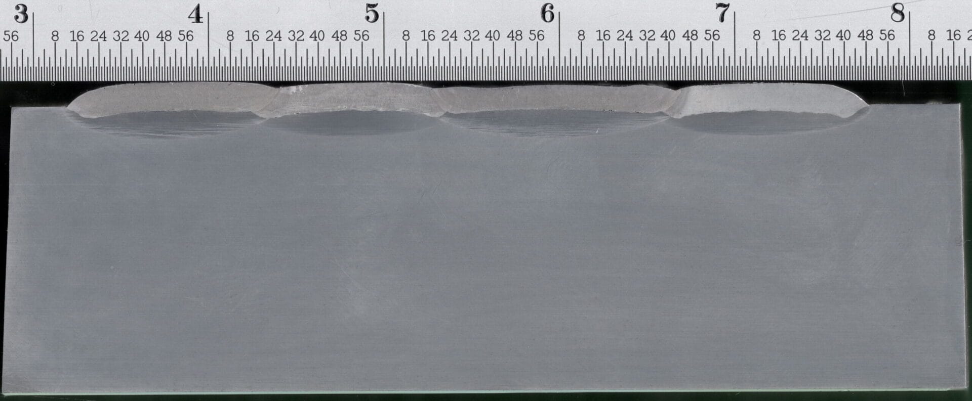 Cross section of a heatless hardbanding tool joint